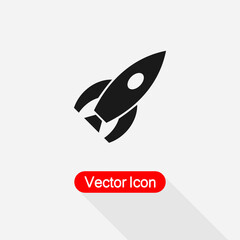 Rocket Icon Vector Illustration Eps10