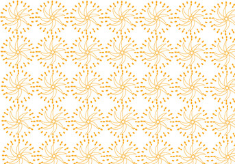golden abstract ornamental geometric seamless pattern.luxury background and texture