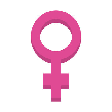 breast cancer awareness, sign gender female isolated icon