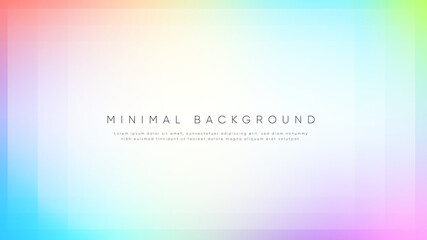 Colorful Modern Gradient Background | Minimal Colorful Wallpaper | Vector Gradient Background