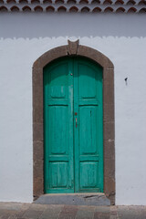 Old door of an eropean house