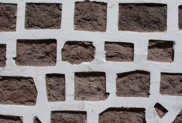 Mediterranean cast work stone wall texture