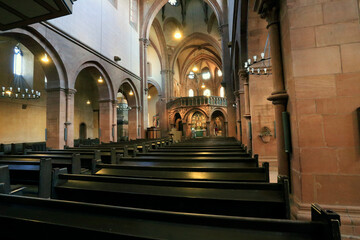 Gelnhausen, Kirche der Jungfrau Maria, Hessen, Deutschland, Europa