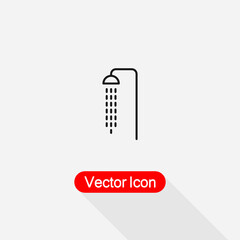 Shower Icon Vector Illustration Eps10