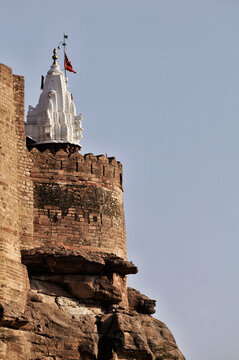 Chamunda Devi temple on top of the Meherangarh Fort
