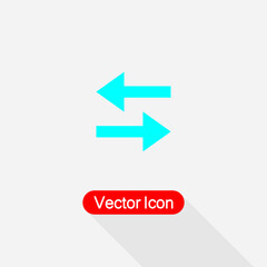 Transfer Arrows Icon Vector Illustration Eps10
