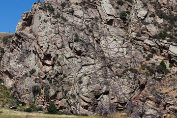 Natural Rock Wall