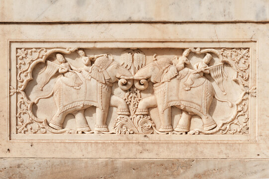 Decorative carvings, India