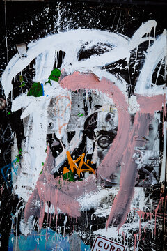 Scribble on wall