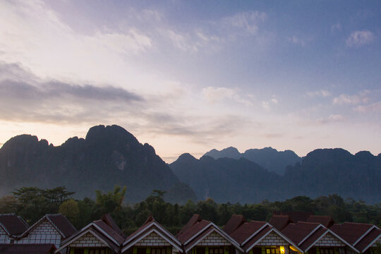Cottages and Mountains