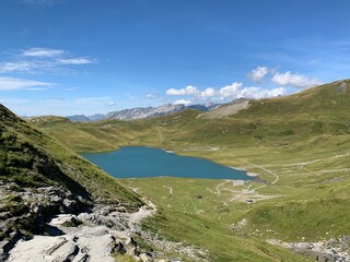 lake in the mountains