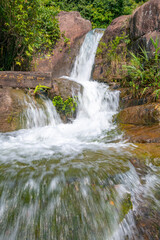 Waterfalls in baishuizhai scenic spot, Guangzhou, China