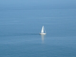 sailboat on the sea