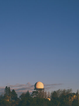 Water Tower at Sunset