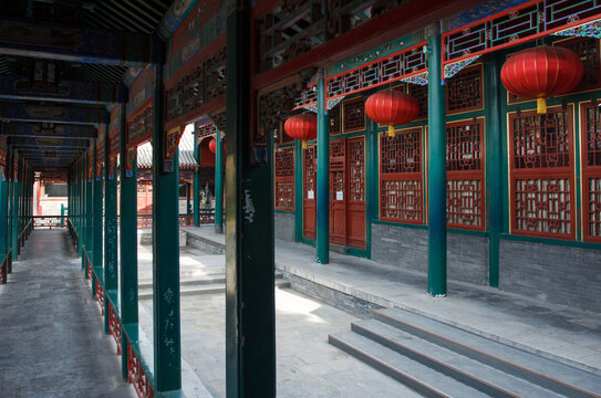 Chinese ancient mansion