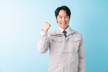 ビジネスマン　作業服