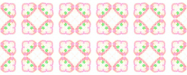 Seamless Water Color Textile Pattern. 