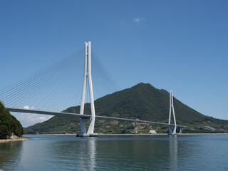 Obraz premium しまなみ海道の多々羅大橋