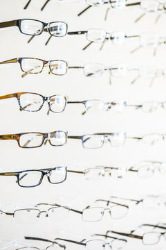 Eye Glasses Displayed for Purchase