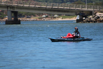 people on the boat