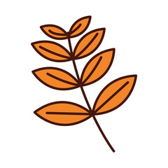 wheat branch cereal harvest line and fill icon