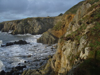 view from the beach