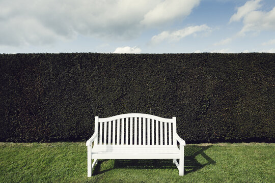 Wooden bench