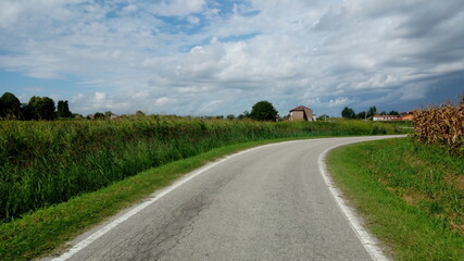 Landscape Travel Street Rural Scene