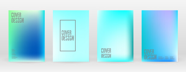 Pastel Soft. Vibrant Blue, Teal, Neon Concept.