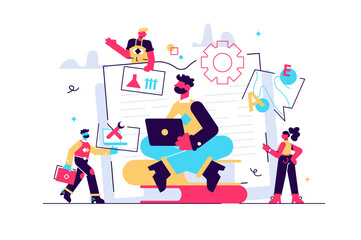 Obraz premium Student centered education, knowledge gaining