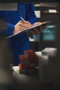 Warehouseman Writing