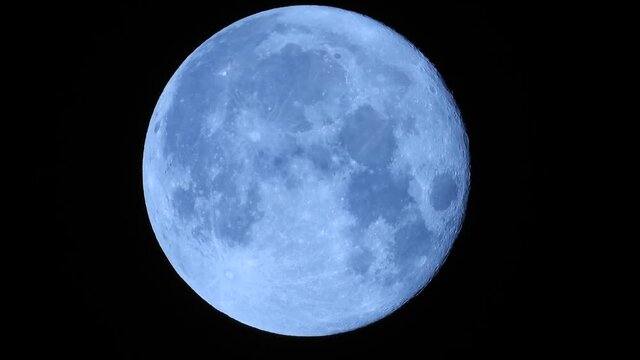 Full Moon 2nd August 2020. Blue Moon