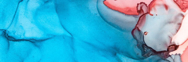 Pigment Abstract Art. Underwater Background. 