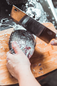 prepare fresh fish for cooking