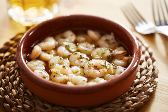 Gambas al ajillo