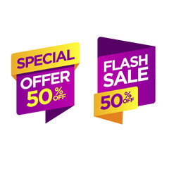Promotional Flash Sale Banner Template