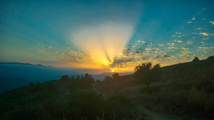 Coucher de soleil