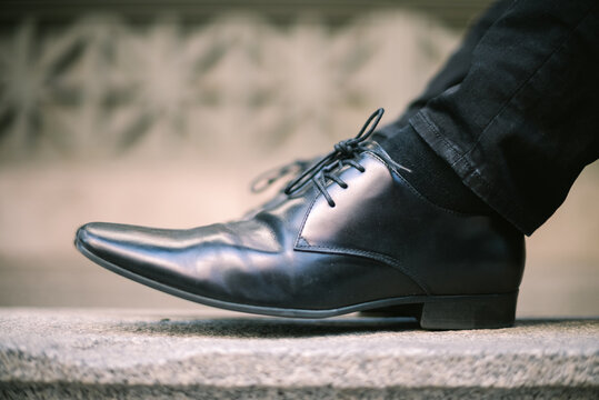 Men's Black Oxford Shoe