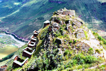 Scenery in Pisac, Peru