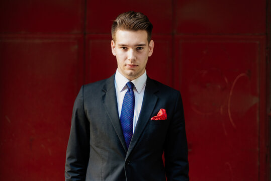 Portrait of young businessman