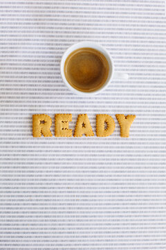 An espresso coffee in the morning and I am ready to go!
