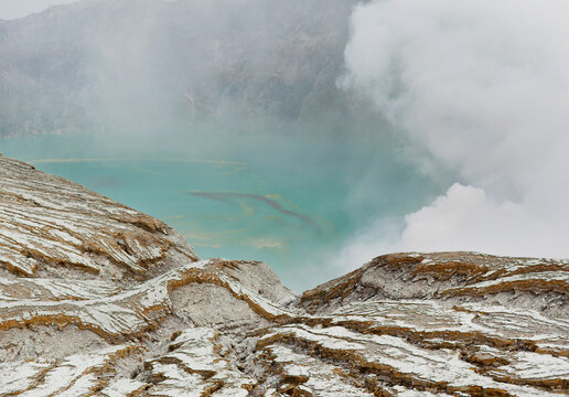 Rim of Kawah Ijen