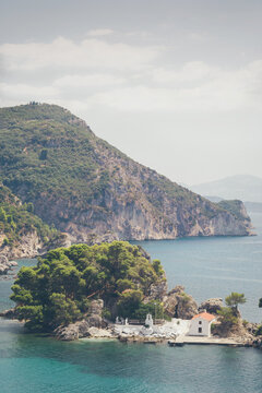 Seaside Landscape In Greece