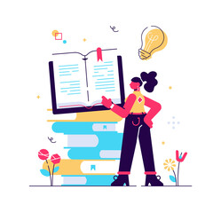 Concept distance learning, education