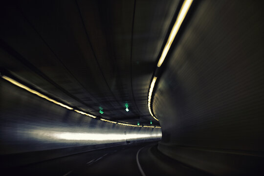 Cruising Through The Tunnel