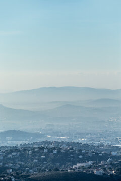 Eastern Athens as seen From Pendeli