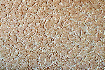 Close up wall. Interesting white and yellow texture