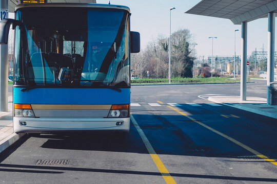 Empty Bus Station