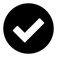 check mark icon button