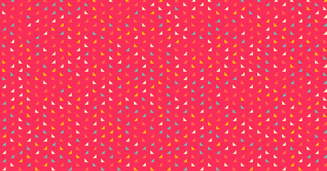 Abstract Color Halftone Dots generative art background illustration